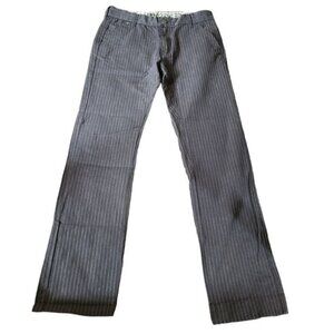 Brigade Cleveland Boys Size 14 Striped Casual Straight Leg Relaxed Fit Pants